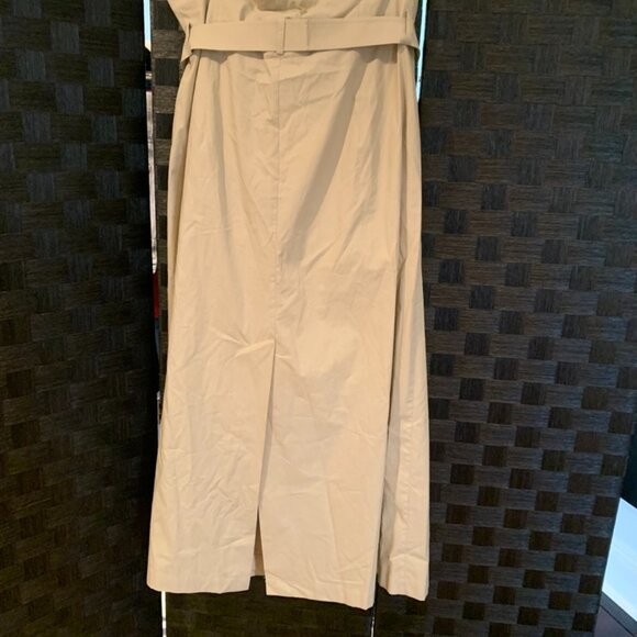 MaxMara Weekend khaki cotton full skirt, size 14 - Picture 2 of 8